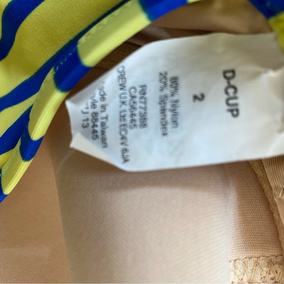 J Crew One Piece Bathing Suit Size 2 D-Cup - Picture 4 of 8